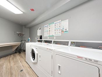 Laundry facilities on every floor